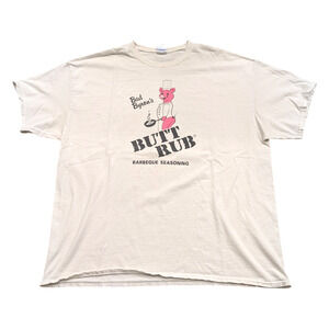 Mid 2000's Bad Byro's Butt Rubb BBQ Seasoning T shirt